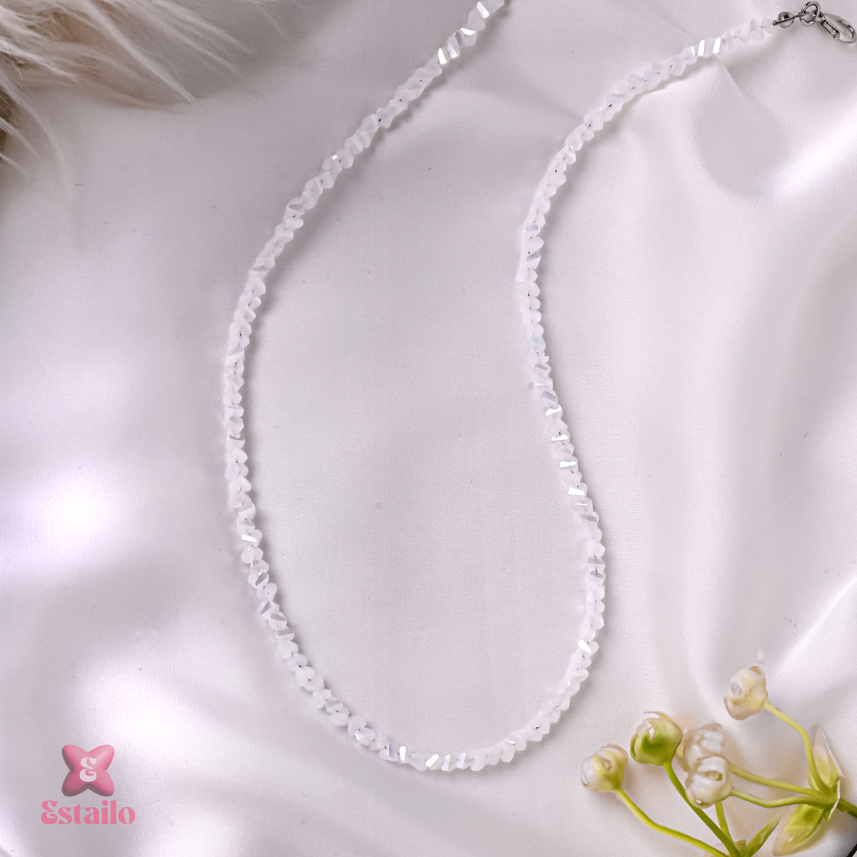 Selenite Sparkle Necklace