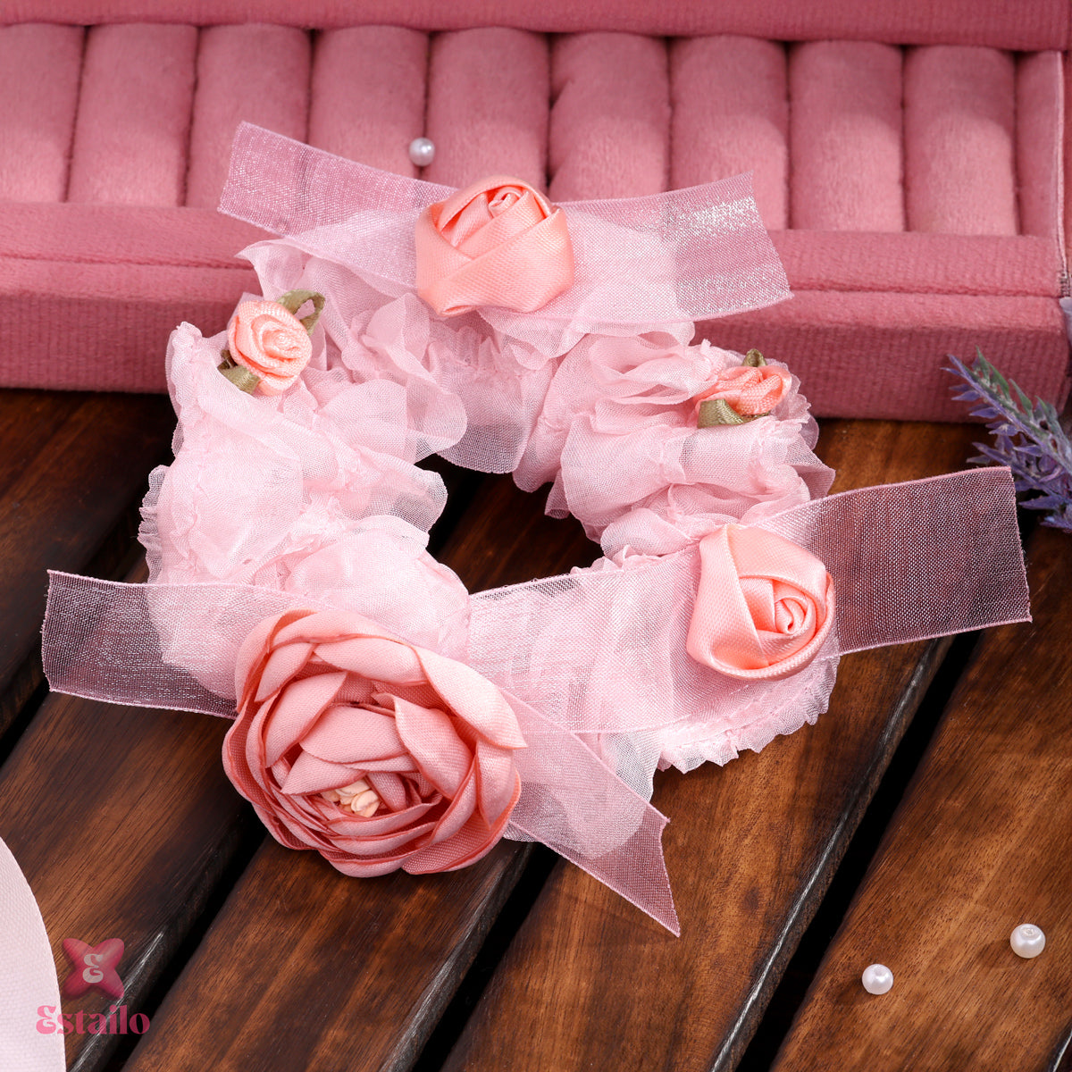 Floral Princess Scrunchie