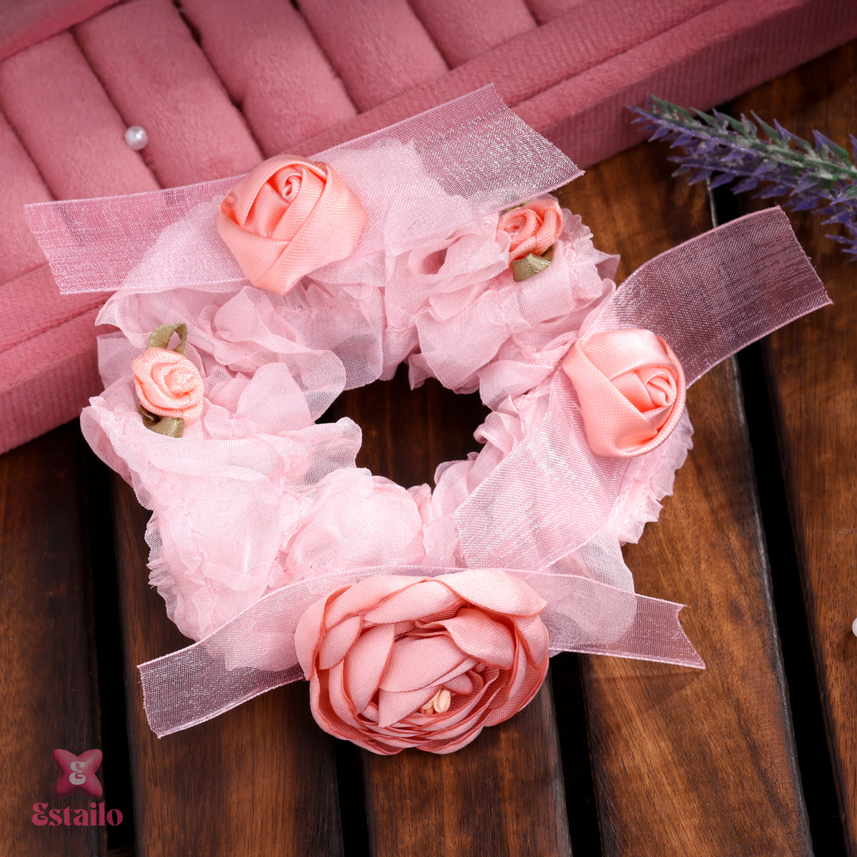 Floral Princess Scrunchie