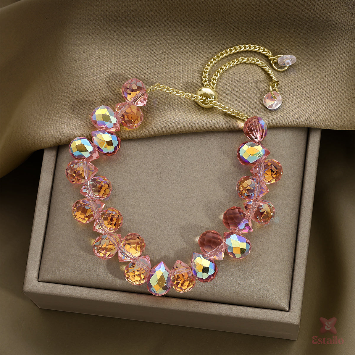 Celestial Glow Beads Bracelet