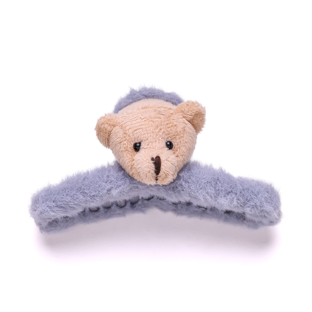 Bear Ear Fuzzy Hair Claw