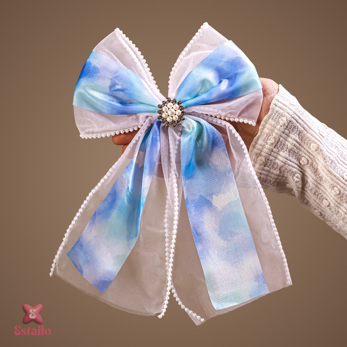 Princess Pastel Bow Clip