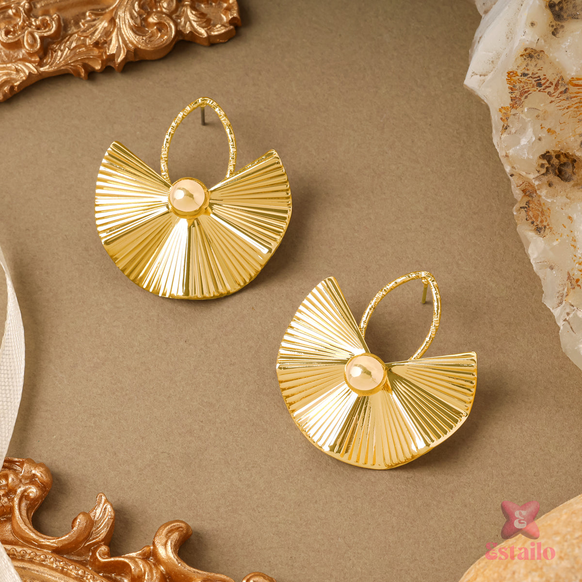 Elegant Sunray Earrings
