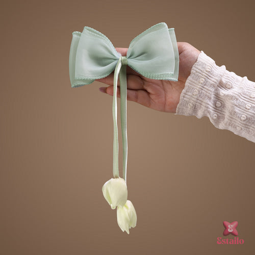 Tulip Hair Bow Clip