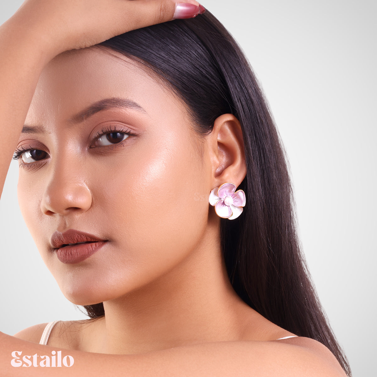 Cerulean Whisper Studs Earring