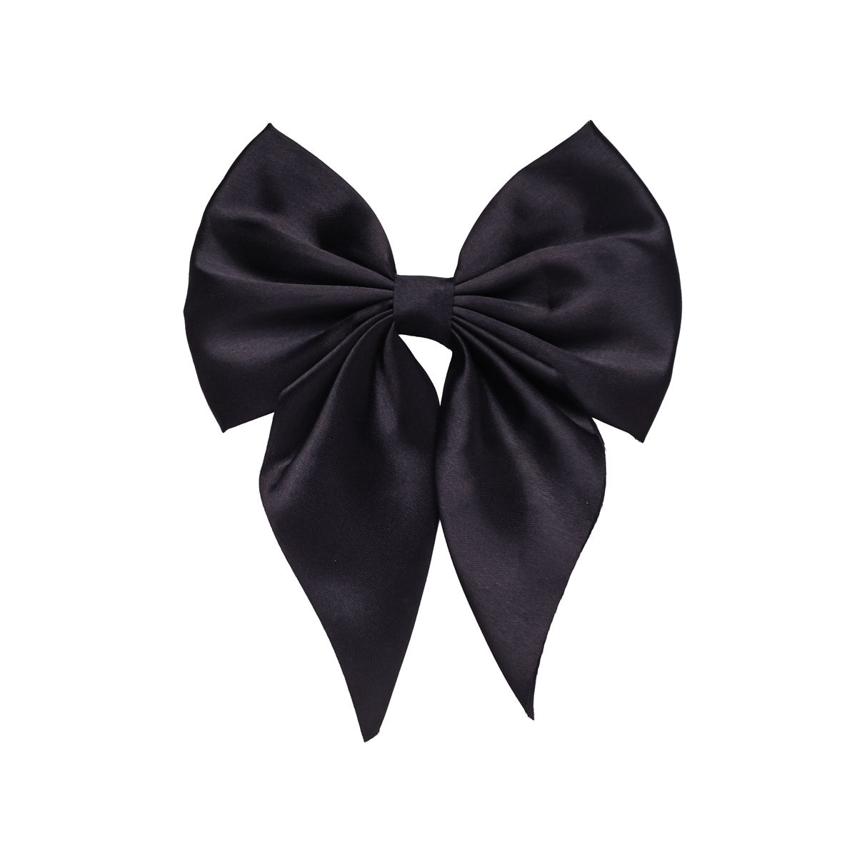 Midnight Bow Hair Clip