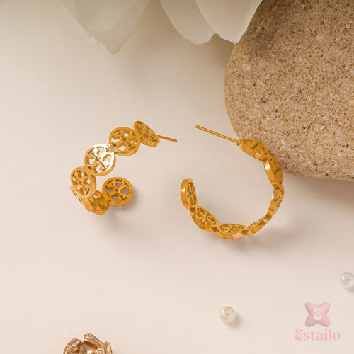 Geometric  Hoop Earrings