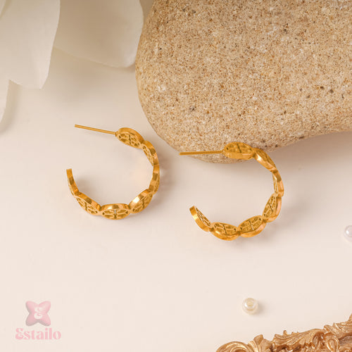 Geometric  Hoop Earrings