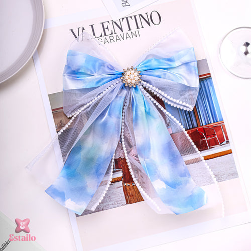 Ocean Breeze Bow Clip