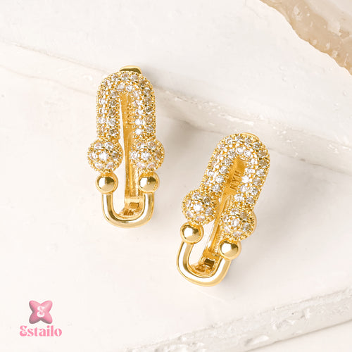 Pave Embrace Earrings