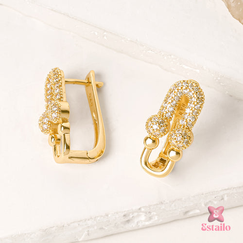 Pave Embrace Earrings