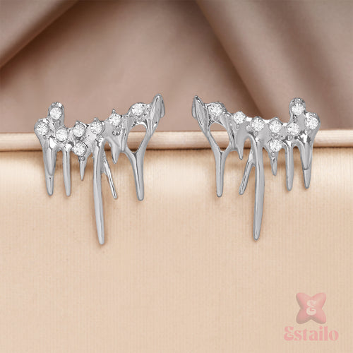 Liquid Crystal Flow Earrings