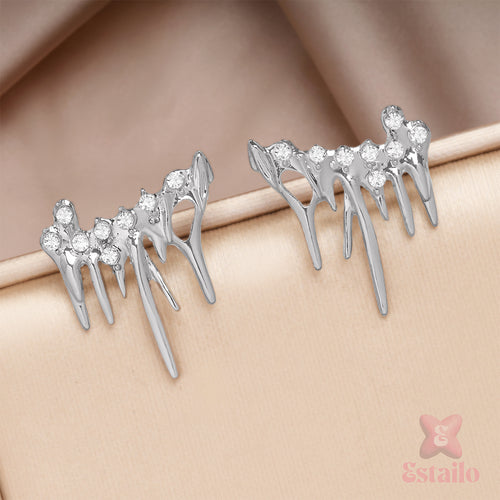 Liquid Crystal Flow Earrings