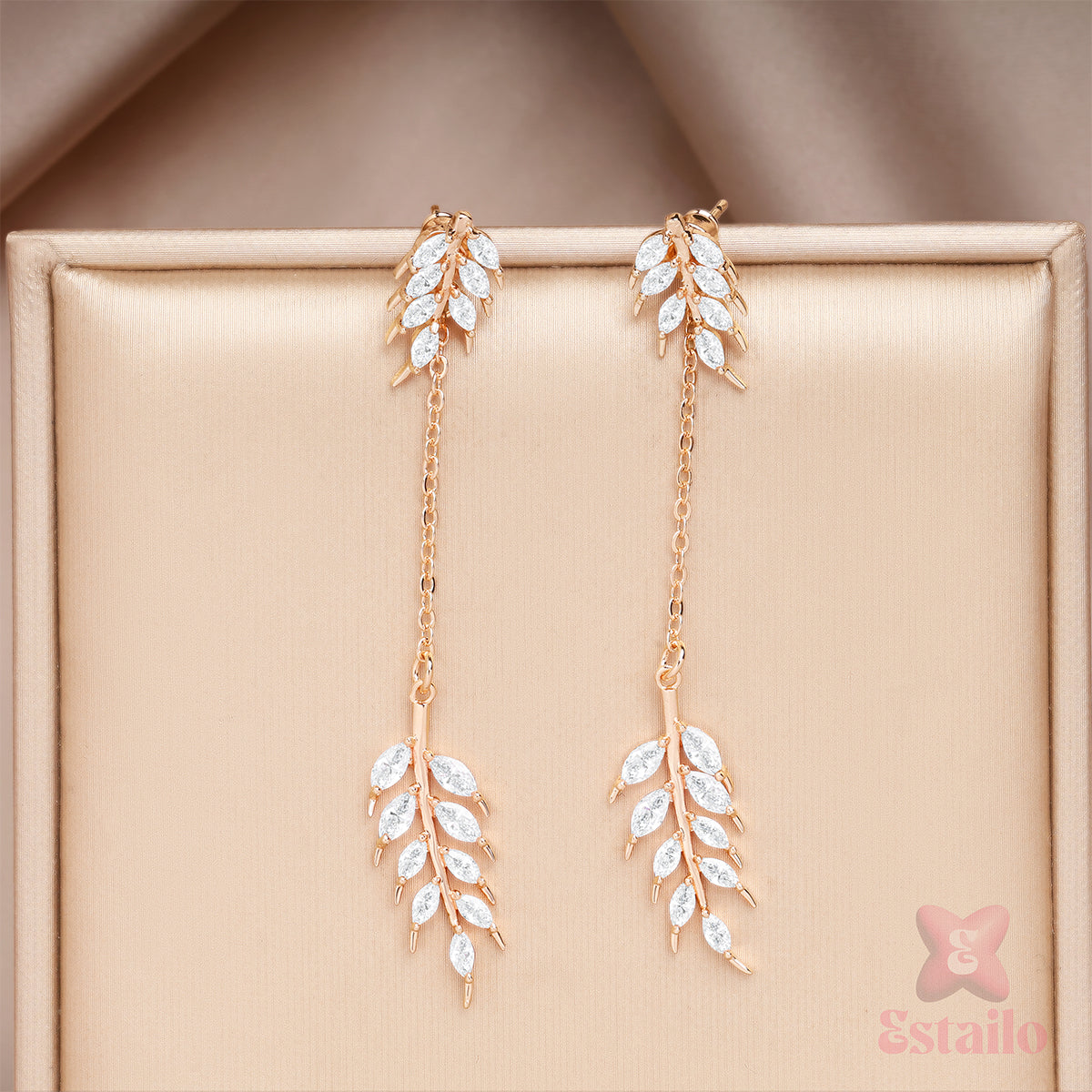 Leaf Lace Lumina Earrings