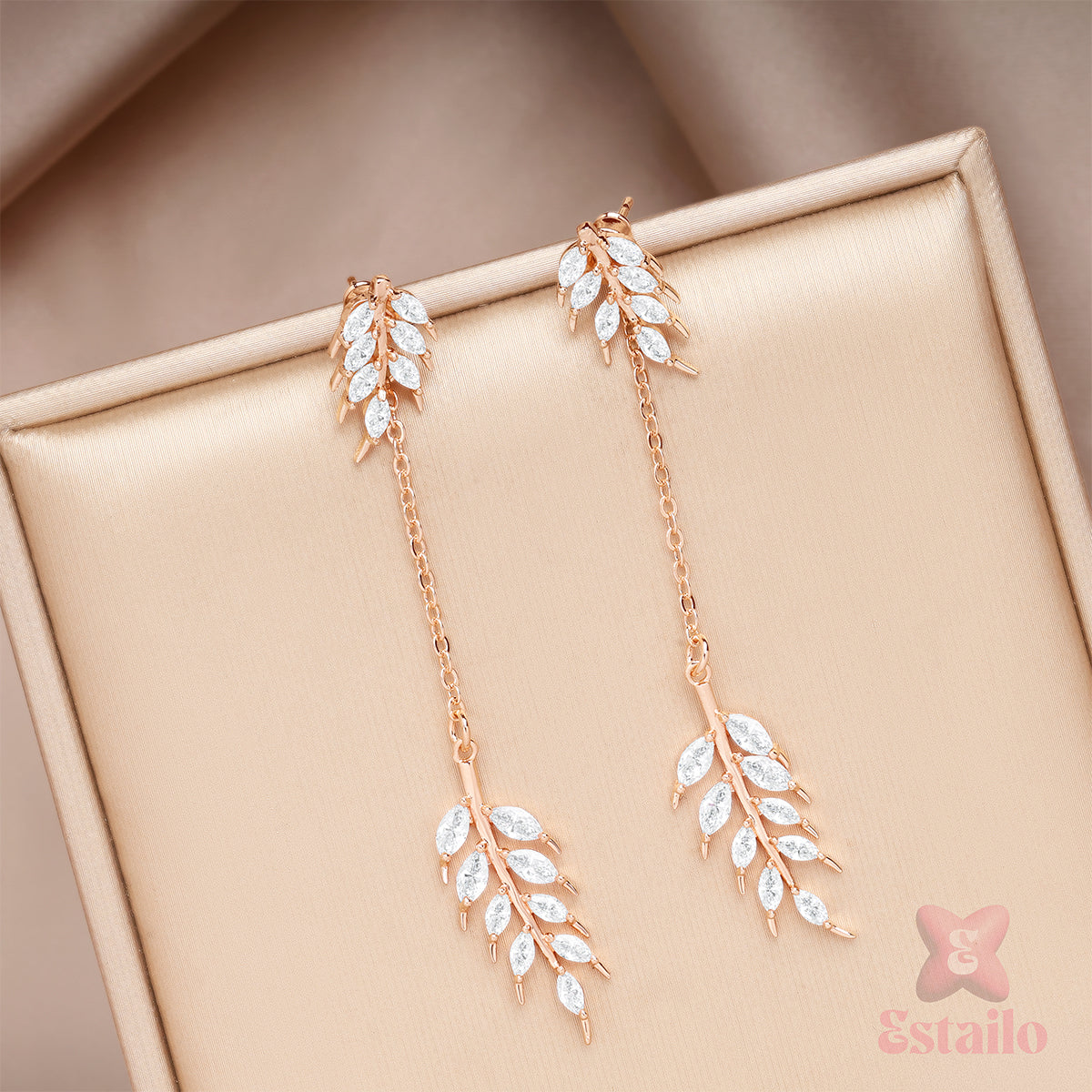 Leaf Lace Lumina Earrings