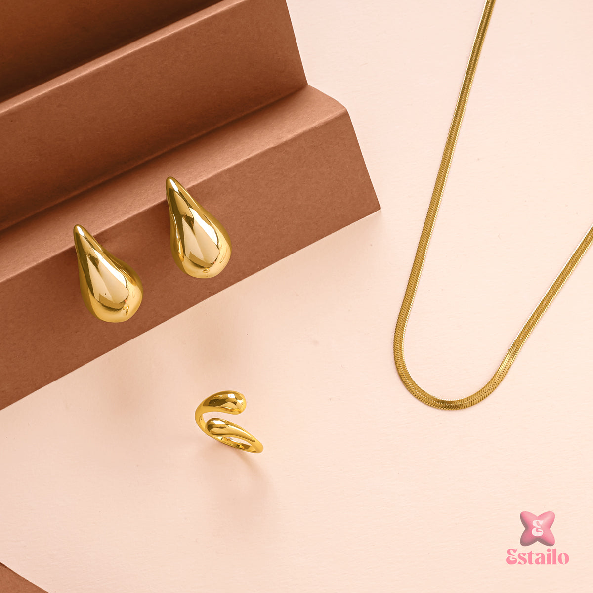 Golden Fluid Form Set