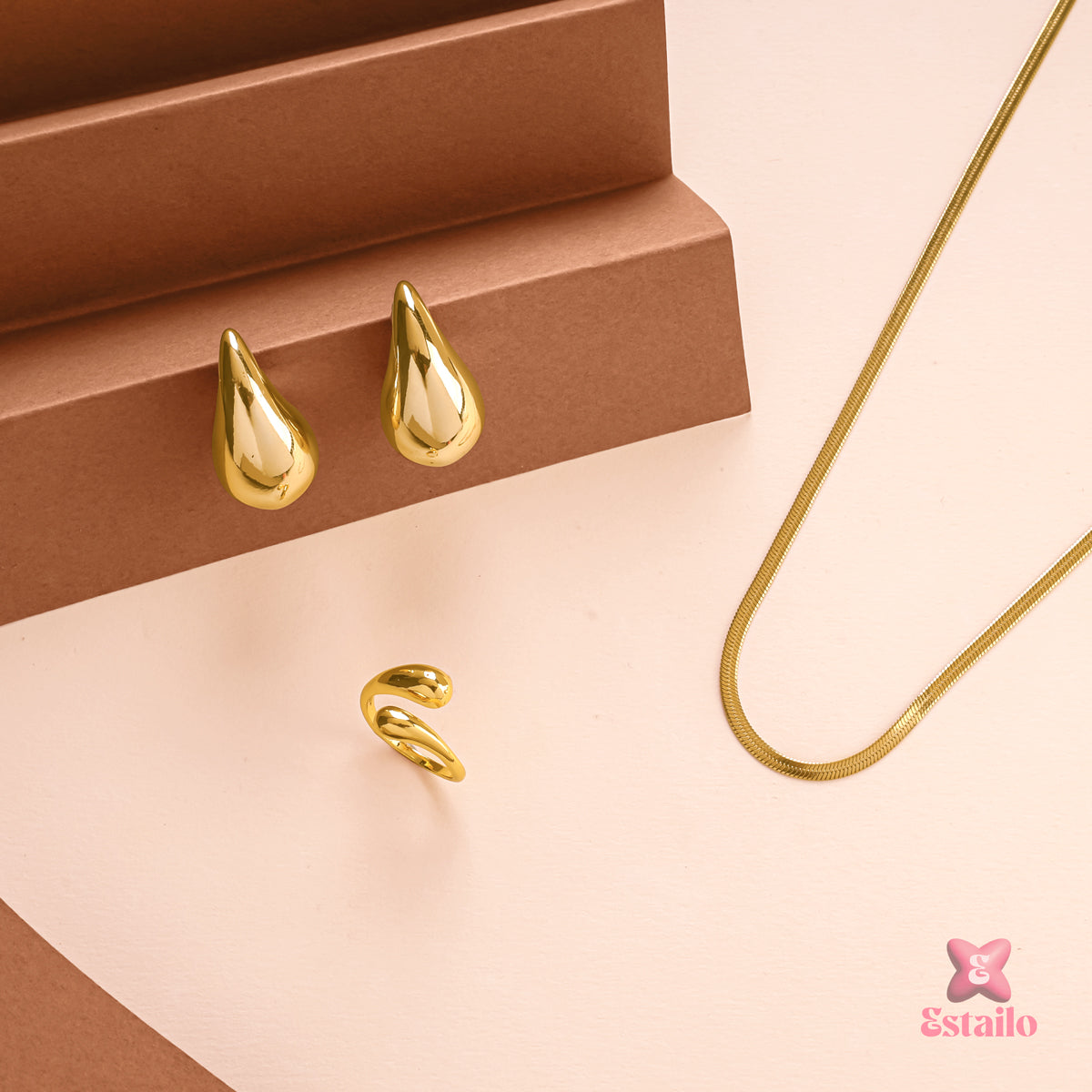 Golden Fluid Form Set