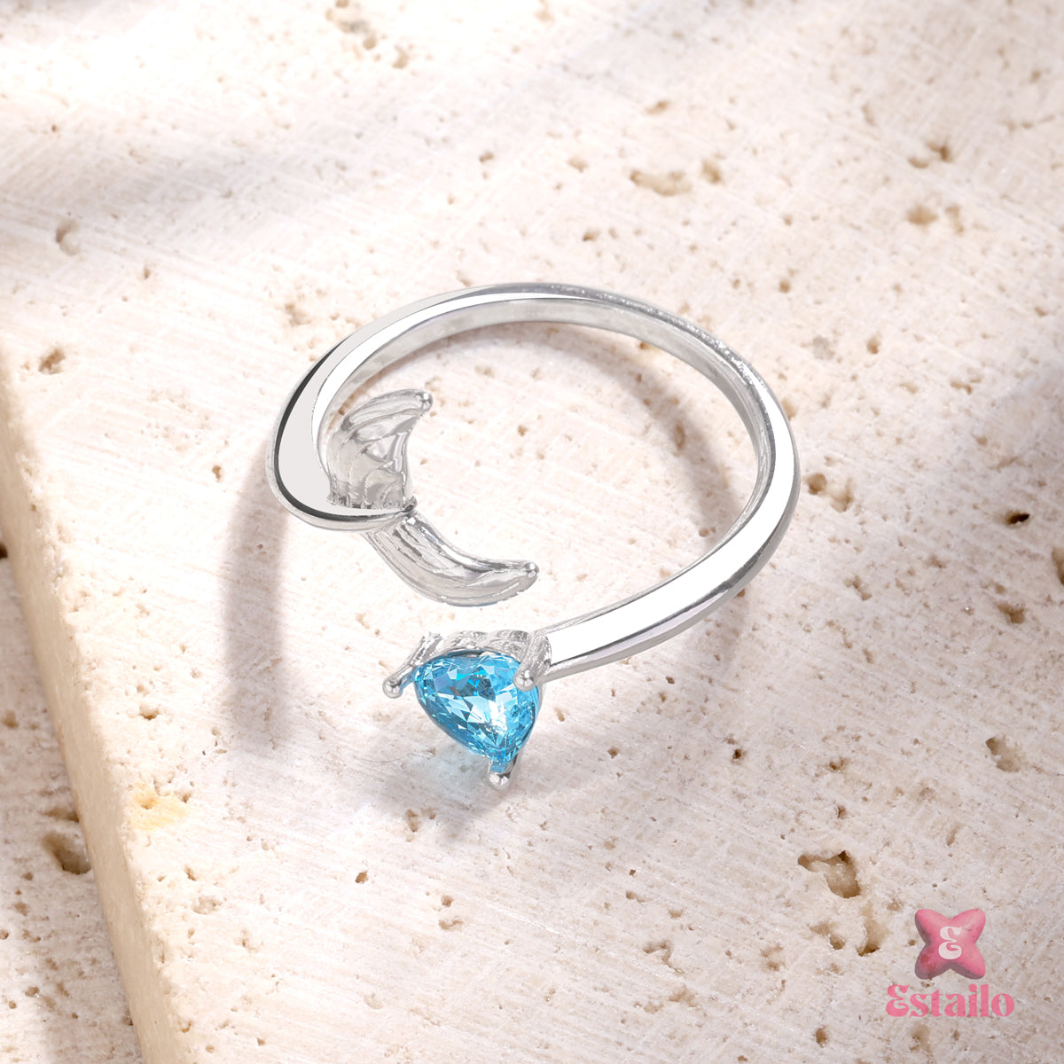 Ocean Heart Enchantment Ring
