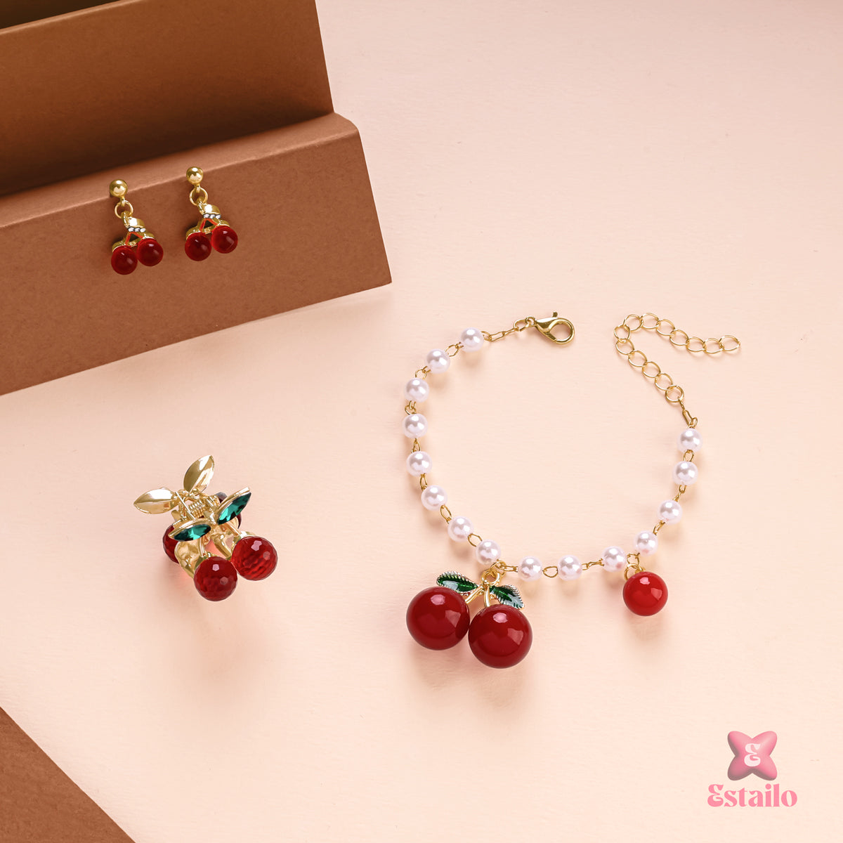 Cherry Blossom Pearl Set