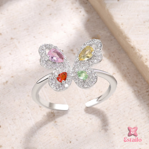 Prism Butterfly Ring