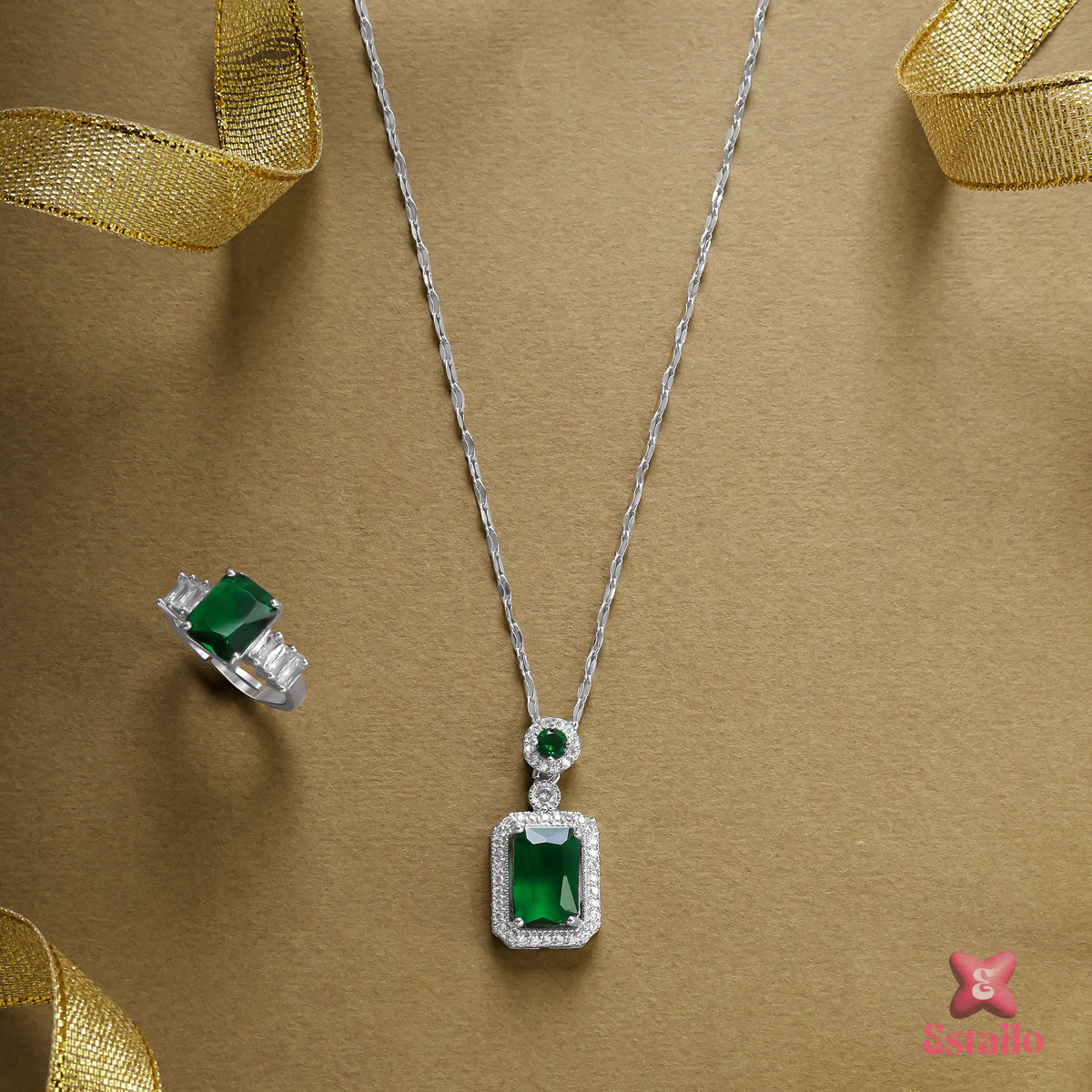 Emerald Elegance Set