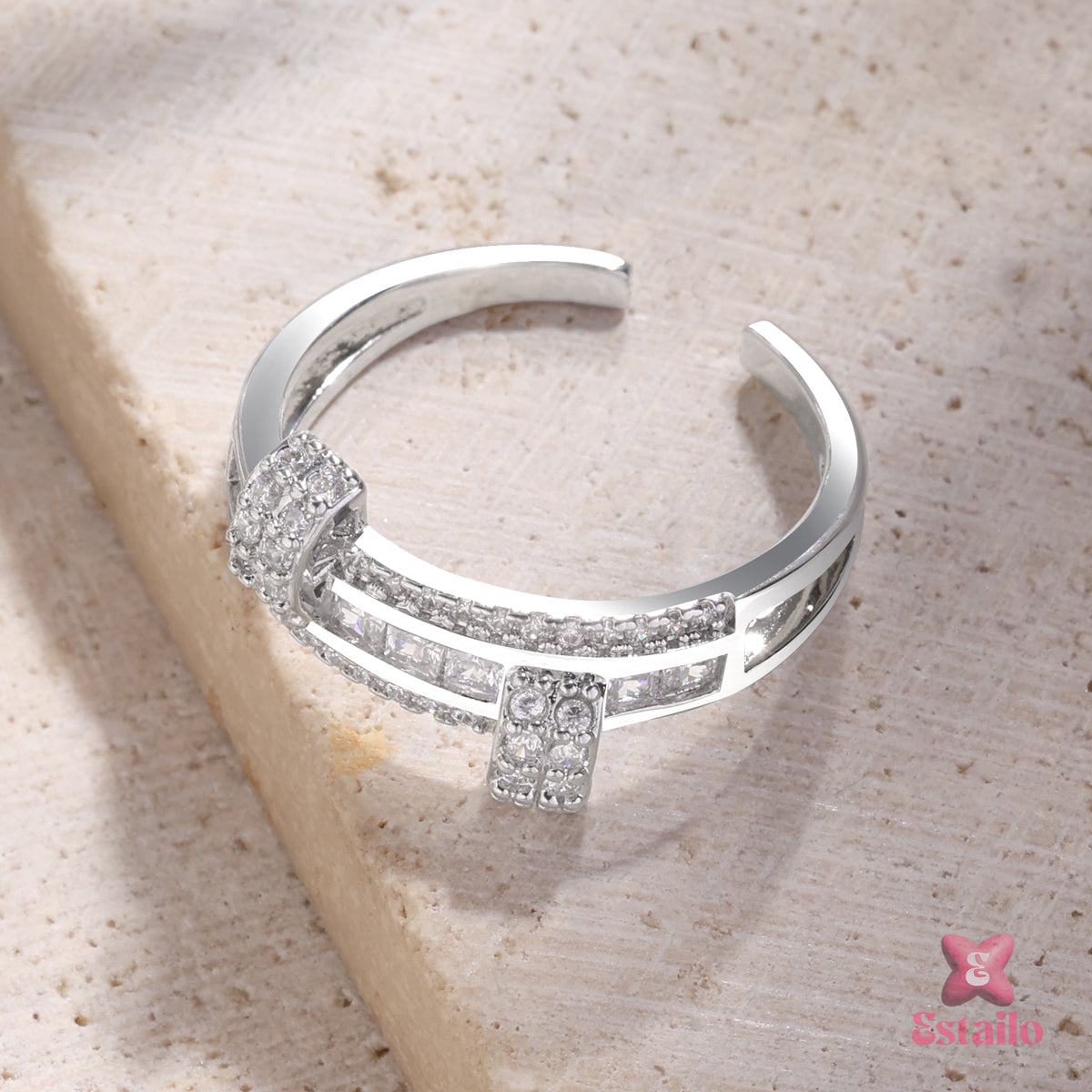 The Arctic Allure Ring