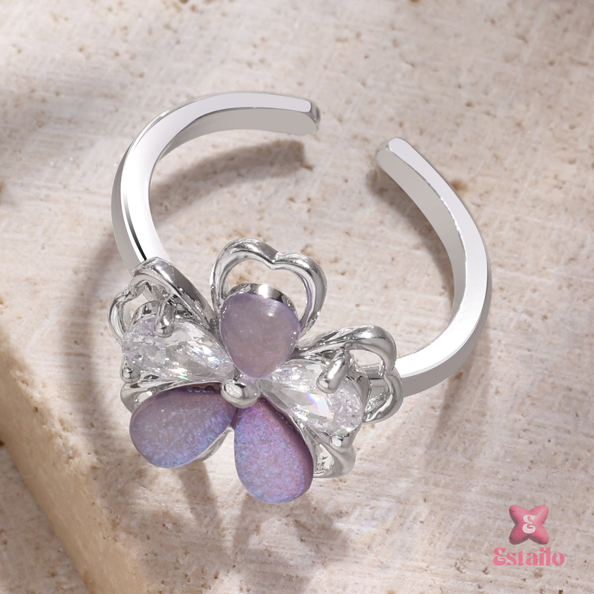 Whirlwind Blossom Ring