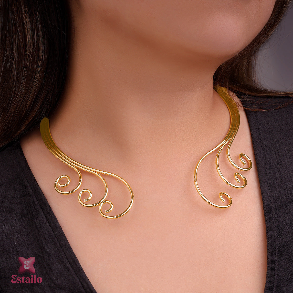 Silpi's Classic Hasli Necklace