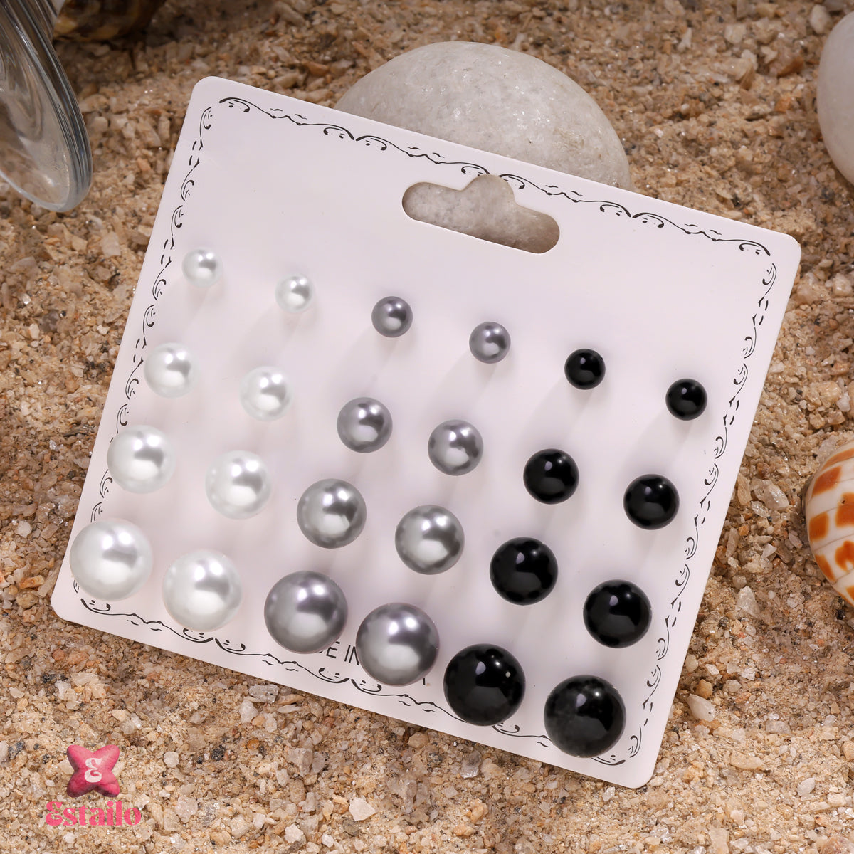 Urban Chic Combo Stud Earring