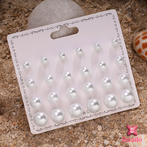 Essential White Pearl Stud Earring