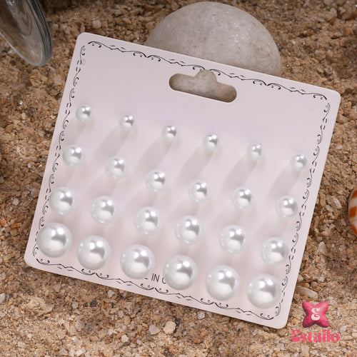 Essential White Pearl Stud Earring