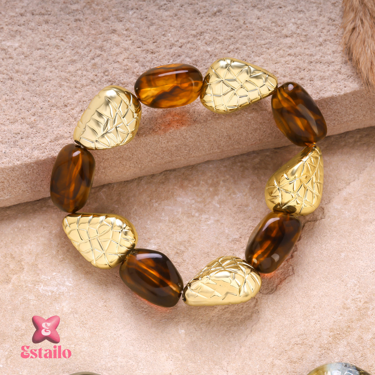 Nexus Resin Bangle Bracelet