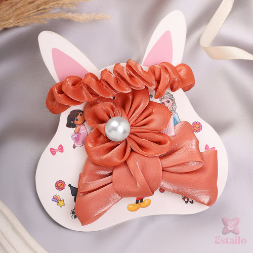 Regal Ribbons & Pearl Clip Set