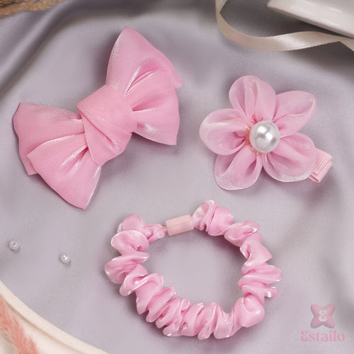Pink Blossom Floral Set