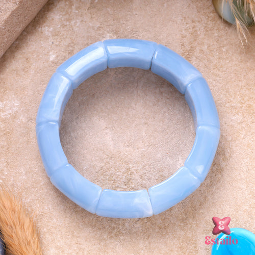 Sky Mist Resin Bracelet