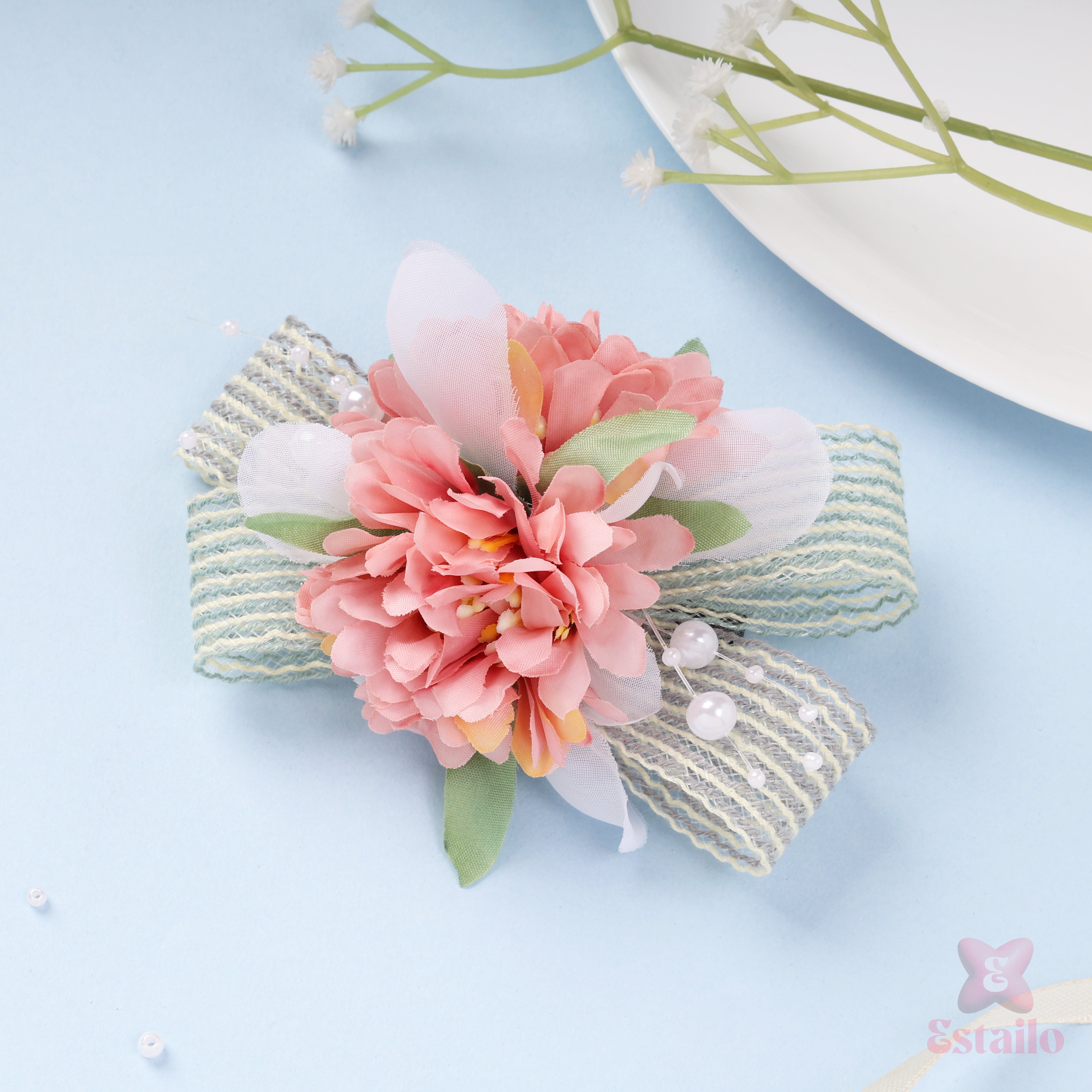 Dreamy Floral Hair Clip