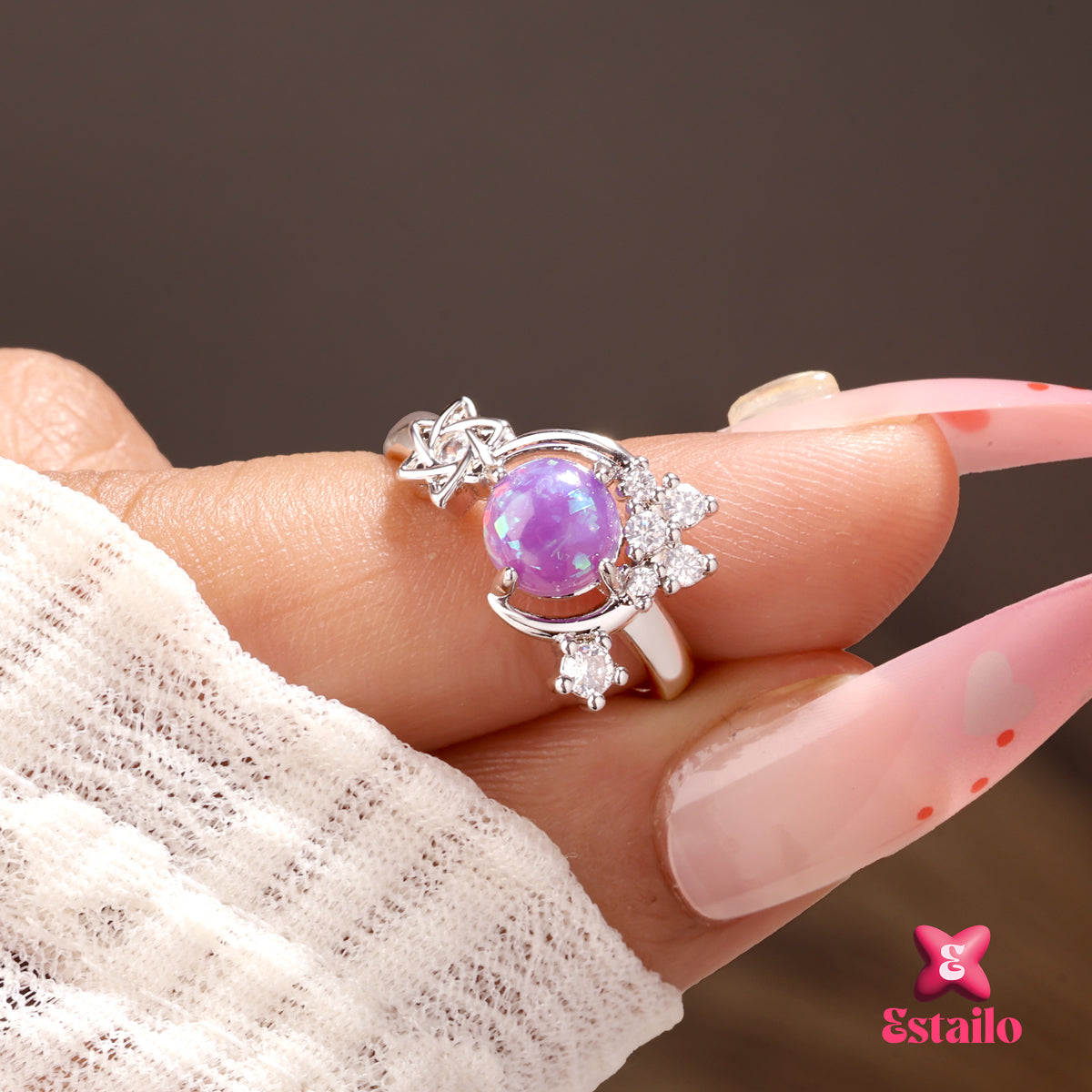 Dreamy Lilac Ring