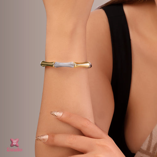 Storm Cloud Bamboo Bracelet