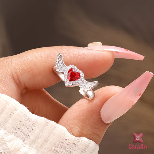 Ethereal Heart Ring