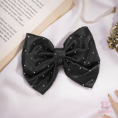 Starry Night Bow Clip