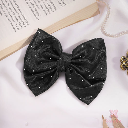 Starry Night Bow Clip