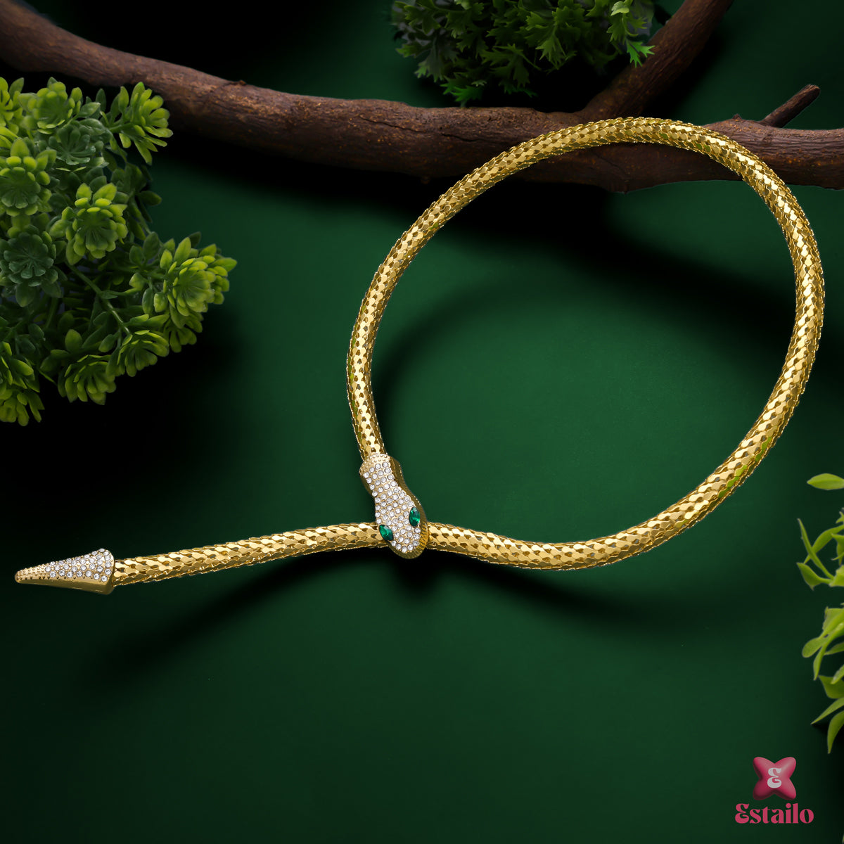 Mesmerizing Ophidian Necklace