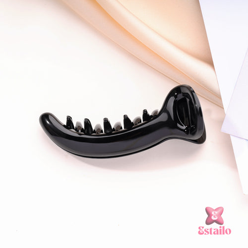 Midnight Banana Hair Clip