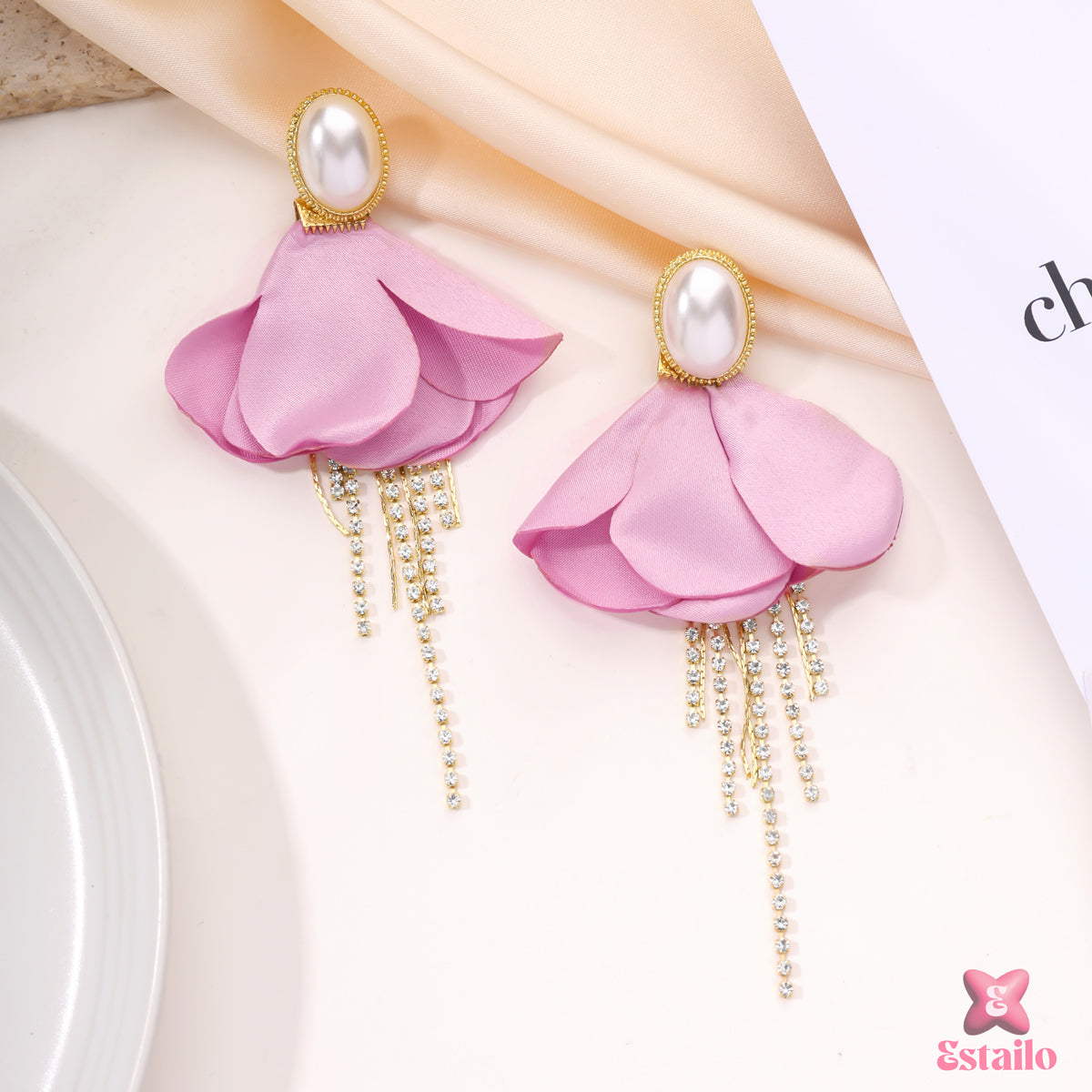 Blossom Tassel Earrings