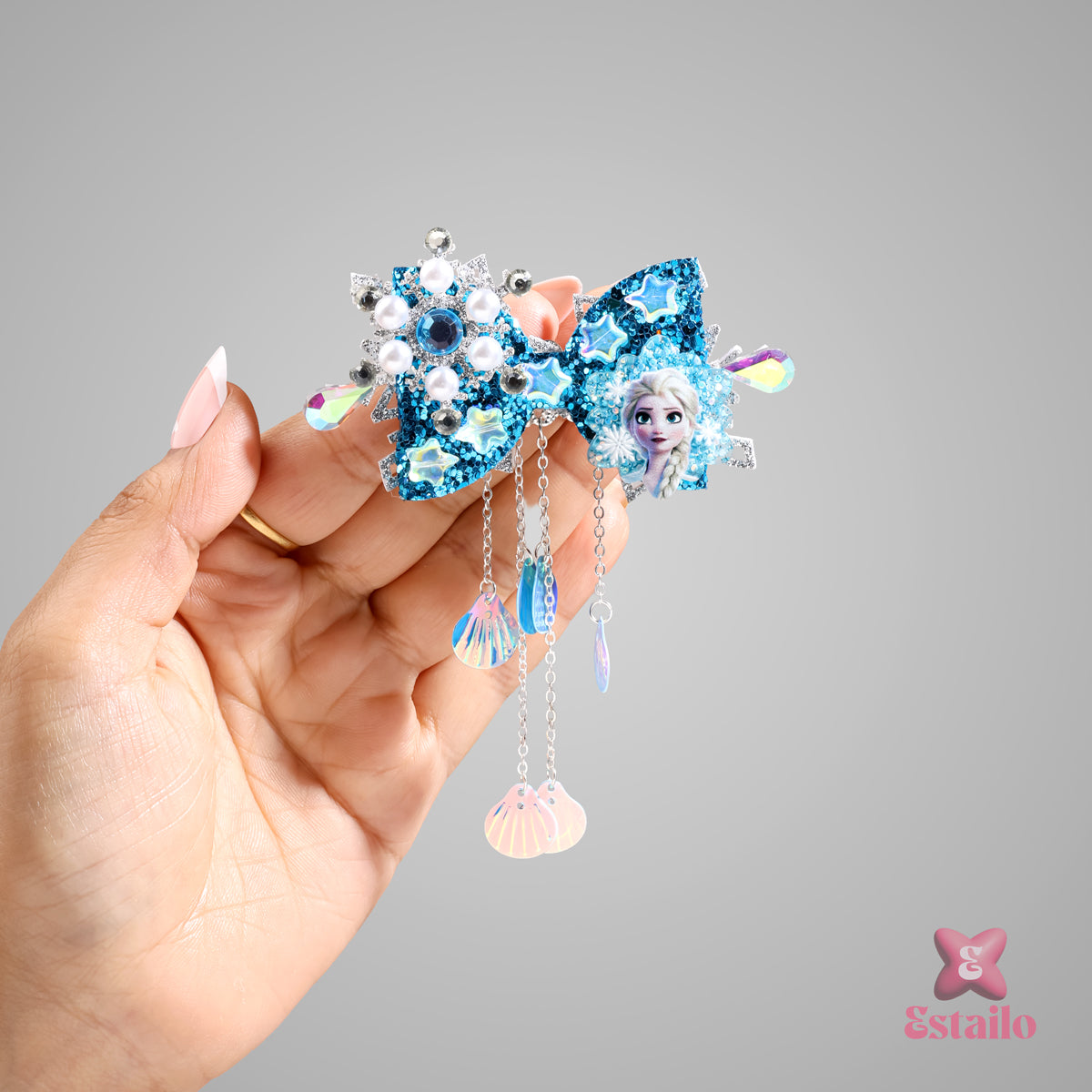 Celestia Bloom Bow Clip