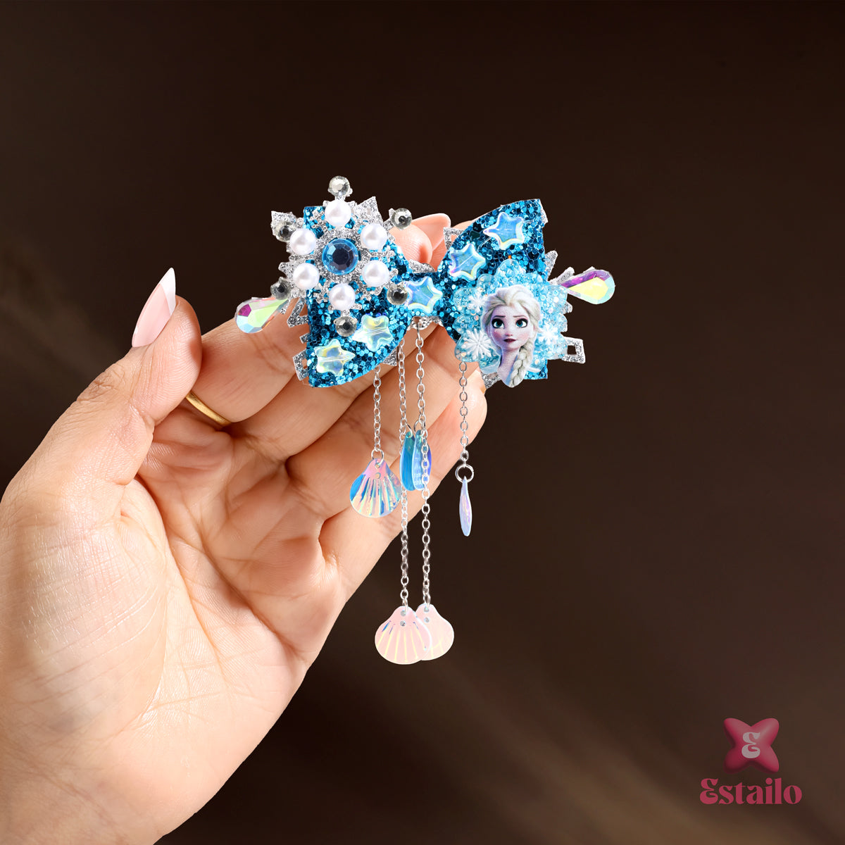 Celestia Bloom Bow Clip