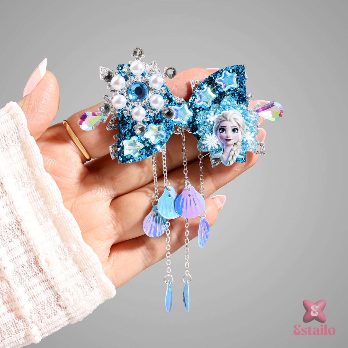 Celestia Bloom Bow Clip