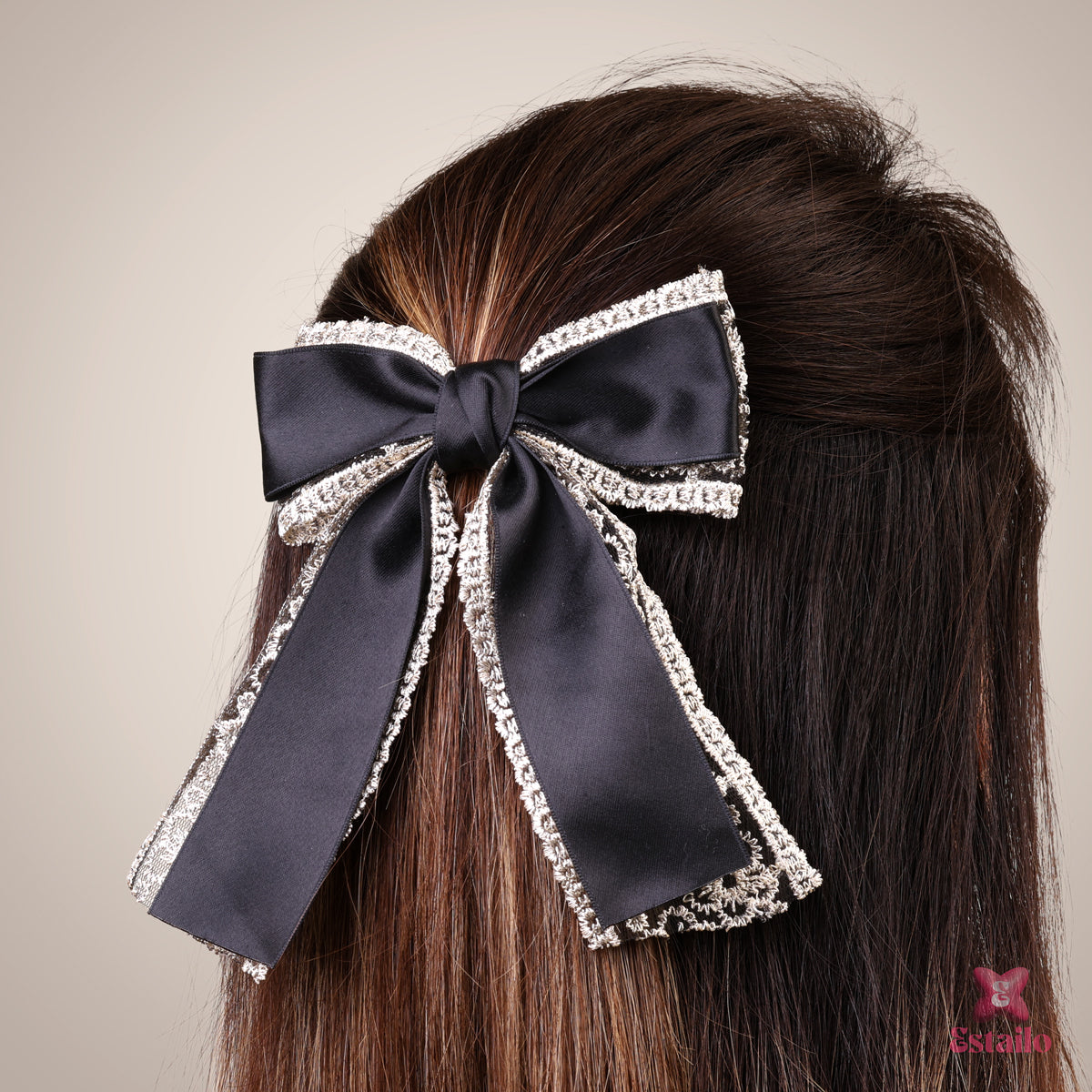 Eclipse Elegance Bow Clip