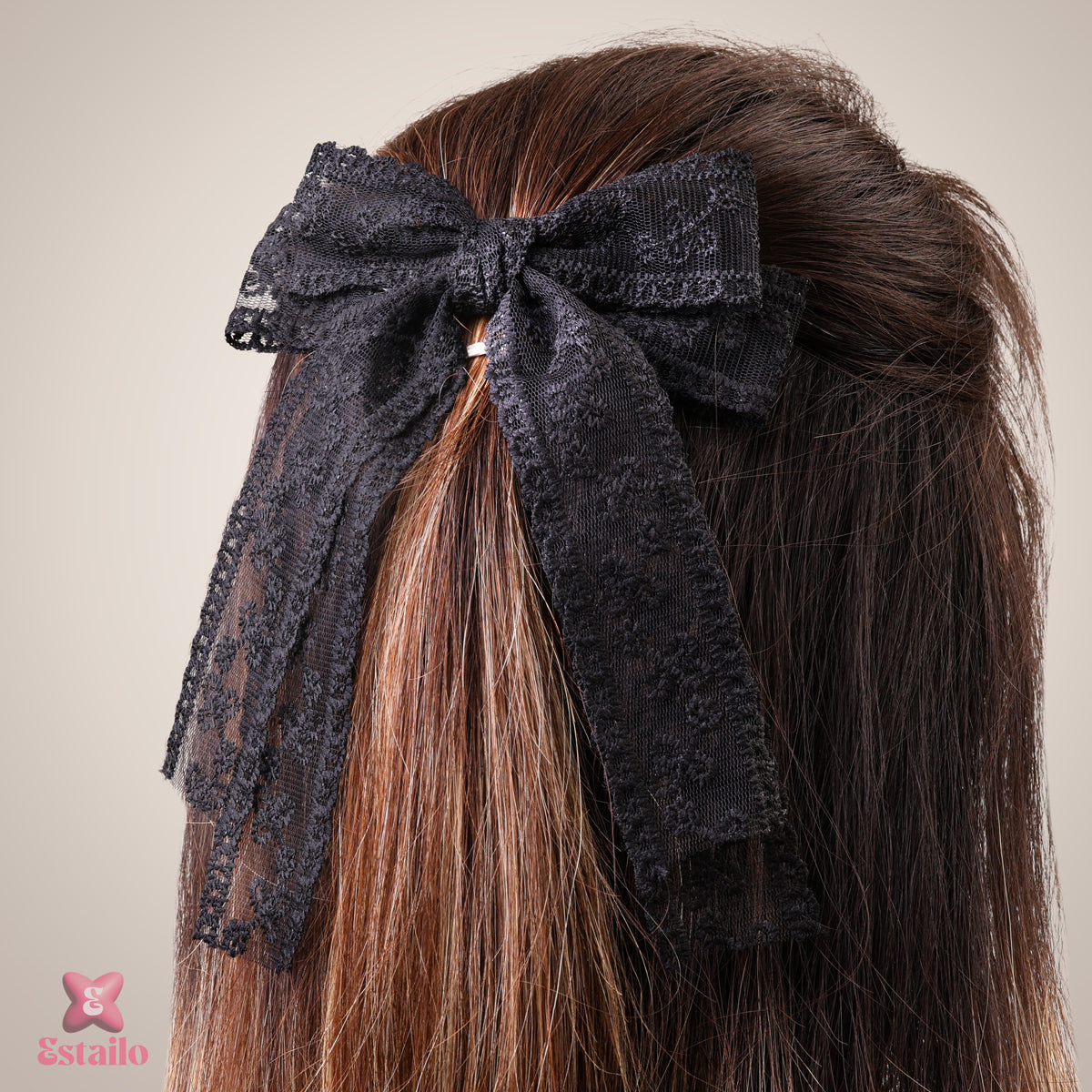 Black Swan Bow Clip
