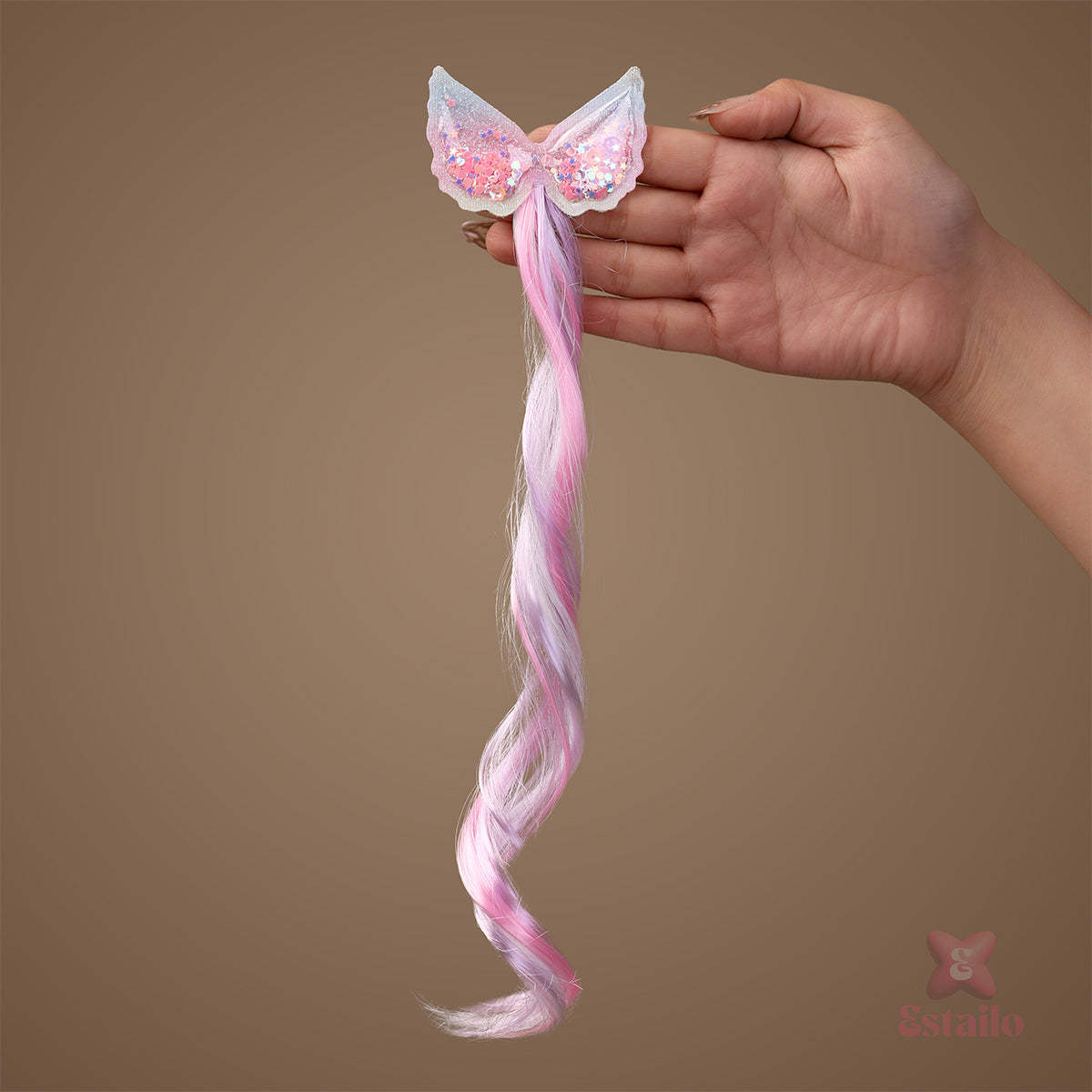 Unicorn Butterfly Hair Clip